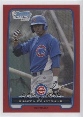 2012 Bowman Chrome - Prospects - Red Refractor #BCP117 - Shawon Dunston Jr. /5