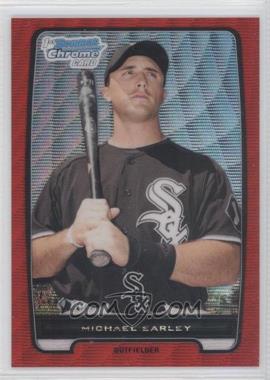 2012 Bowman Chrome - Prospects - Red Wave Refractor #BCP127 - Michael Earley /25