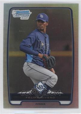 2012 Bowman Chrome - Prospects - Refractor #BCP122 - Felipe Rivero