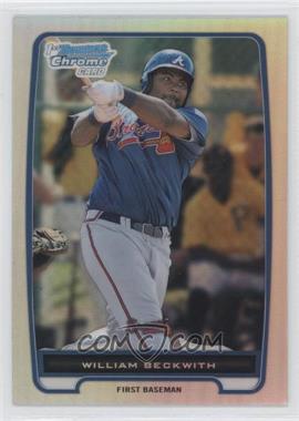 2012 Bowman Chrome - Prospects - Refractor #BCP154 - William Beckwith