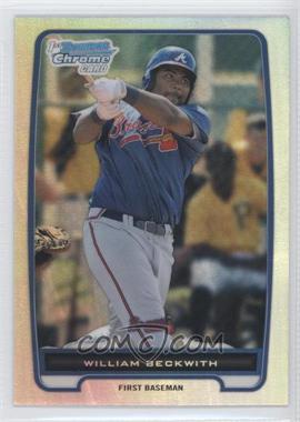 2012 Bowman Chrome - Prospects - Refractor #BCP154 - William Beckwith