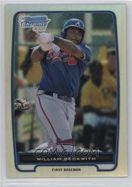 2012 Bowman Chrome - Prospects - Refractor #BCP154 - William Beckwith