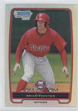 2012 Bowman Chrome - Prospects - Refractor #BCP169 - Brian Pointer