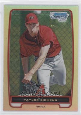 2012 Bowman Chrome - Prospects - Refractor #BCP175 - Taylor Siemens