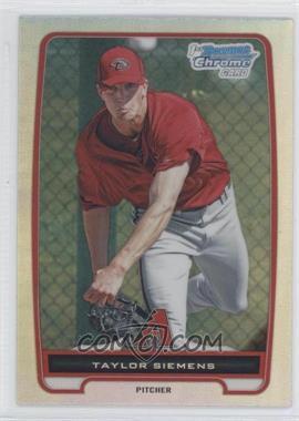 2012 Bowman Chrome - Prospects - Refractor #BCP175 - Taylor Siemens