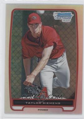 2012 Bowman Chrome - Prospects - Refractor #BCP175 - Taylor Siemens