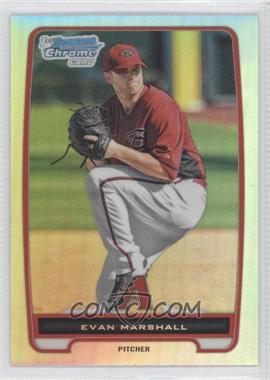 2012 Bowman Chrome - Prospects - Refractor #BCP193 - Evan Marshall