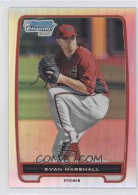 2012 Bowman Chrome - Prospects - Refractor #BCP193 - Evan Marshall