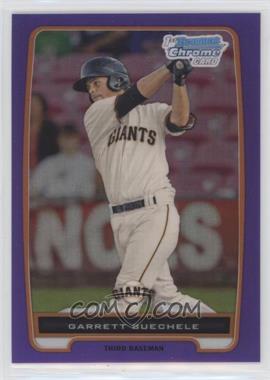 2012 Bowman Chrome - Prospects - Retail Purple Refractor #BCP183 - Garrett Buechele /199