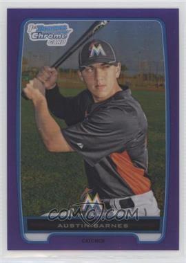 2012 Bowman Chrome - Prospects - Retail Purple Refractor #BCP184 - Austin Barnes /199