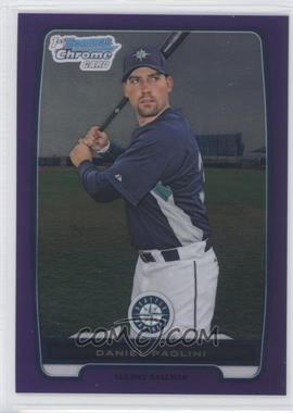 2012 Bowman Chrome - Prospects - Retail Purple Refractor #BCP190 - Daniel Paolini /199