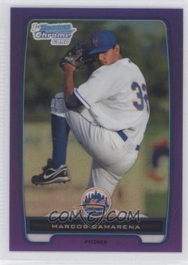 2012 Bowman Chrome - Prospects - Retail Purple Refractor #BCP203 - Marcos Camarena /199