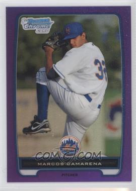 2012 Bowman Chrome - Prospects - Retail Purple Refractor #BCP203 - Marcos Camarena /199