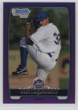 2012 Bowman Chrome - Prospects - Retail Purple Refractor #BCP203 - Marcos Camarena /199