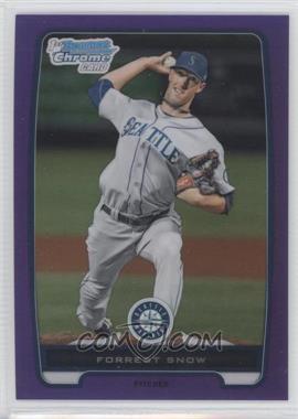 2012 Bowman Chrome - Prospects - Retail Purple Refractor #BCP207 - Forrest Snow /199