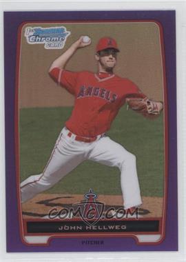 2012 Bowman Chrome - Prospects - Retail Purple Refractor #BCP218 - John Hellweg /199