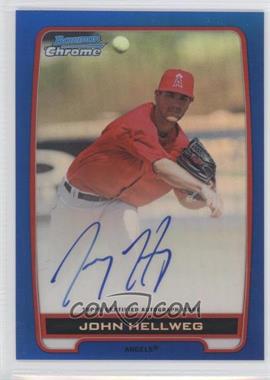 2012 Bowman Chrome - Prospects Autographs - Blue Refractor #BCA-JH - John Hellweg /150