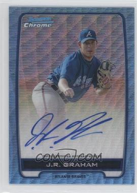 2012 Bowman Chrome - Prospects Autographs - Blue Wave Refractor #BCA-JRG - J.R. Graham /50