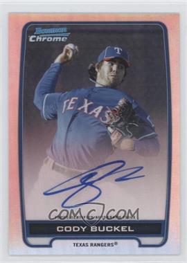 2012 Bowman Chrome - Prospects Autographs - Refractor #BCA-CBU - Cody Buckel /500