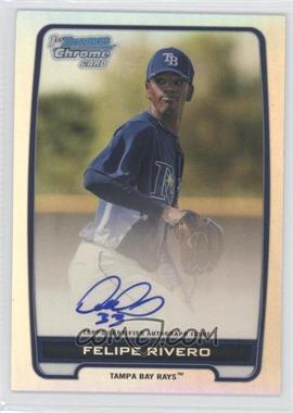 2012 Bowman Chrome - Prospects Autographs - Refractor #BCA-FR - Felipe Rivero /500