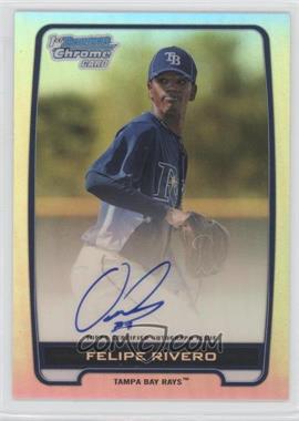 2012 Bowman Chrome - Prospects Autographs - Refractor #BCA-FR - Felipe Rivero /500