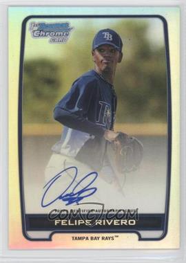 2012 Bowman Chrome - Prospects Autographs - Refractor #BCA-FR - Felipe Rivero /500