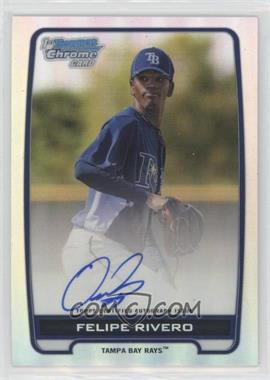 2012 Bowman Chrome - Prospects Autographs - Refractor #BCA-FR - Felipe Rivero /500