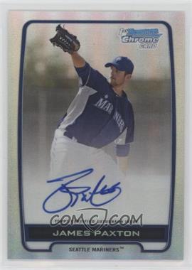 2012 Bowman Chrome - Prospects Autographs - Refractor #BCA-JP - James Paxton /500