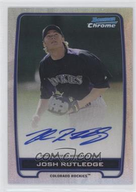 2012 Bowman Chrome - Prospects Autographs - Refractor #BCA-JR - Josh Rutledge /500