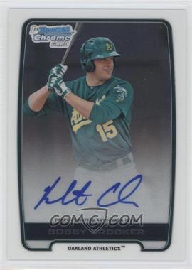 2012 Bowman Chrome - Prospects Autographs #BCA-BC - Bobby Crocker