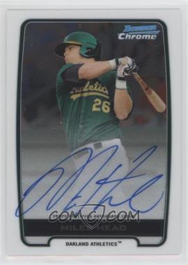 2012 Bowman Chrome - Prospects Autographs #BCA-MH - Miles Head