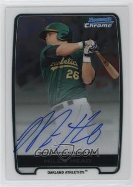 2012 Bowman Chrome - Prospects Autographs #BCA-MH - Miles Head