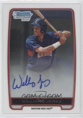 2012 Bowman Chrome - Prospects Autographs #BCA-WJ - Williams Jerez