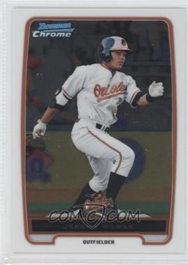 2012 Bowman Chrome - Prospects #BCP128.2 - Jeremy Nowak (Running)