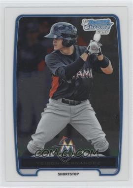 2012 Bowman Chrome - Prospects #BCP177 - Yeison Hernandez