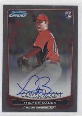 2012 Bowman Chrome - Rookie Autographs #RA-TB - Trevor Bauer