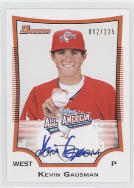 2012 Bowman Draft Picks & Prospects - Aflac All-American Autographs #AFLAC-KG - Kevin Gausman /225