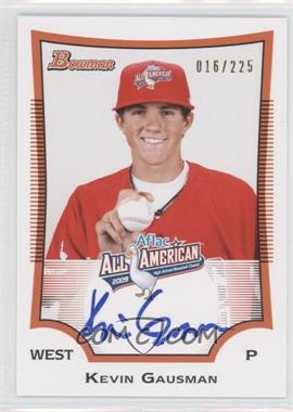 2012 Bowman Draft Picks & Prospects - Aflac All-American Autographs #AFLAC-KG - Kevin Gausman /225