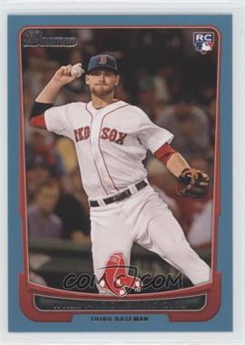 2012 Bowman Draft Picks & Prospects - [Base] - Blue #40 - Will Middlebrooks /500