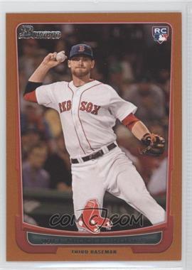 2012 Bowman Draft Picks & Prospects - [Base] - Orange #40 - Will Middlebrooks /250