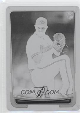 2012 Bowman Draft Picks & Prospects - [Base] - Printing Plate Black #15 - Wade Miley /1