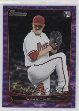 2012 Bowman Draft Picks & Prospects - [Base] - Purple Ice #15 - Wade Miley /10