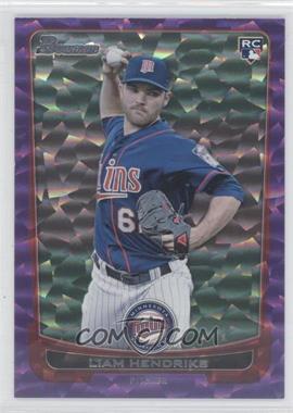 2012 Bowman Draft Picks & Prospects - [Base] - Purple Ice #19 - Liam Hendriks /10