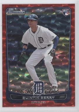 2012 Bowman Draft Picks & Prospects - [Base] - Red Ice #16 - Quintin Berry /25