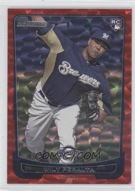 2012 Bowman Draft Picks & Prospects - [Base] - Red Ice #48 - Wily Peralta /25