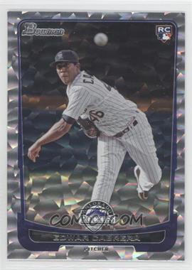 2012 Bowman Draft Picks & Prospects - [Base] - Silver Ice #27 - Edwar Cabrera