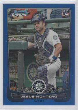 2012 Bowman Draft Picks & Prospects - Chrome - Blue Refractor #30 - Jesus Montero /250