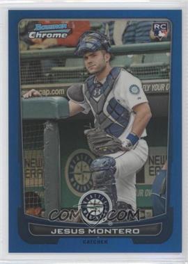 2012 Bowman Draft Picks & Prospects - Chrome - Blue Refractor #30 - Jesus Montero /250