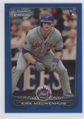 2012 Bowman Draft Picks & Prospects - Chrome - Blue Refractor #41 - Kirk Nieuwenhuis /250