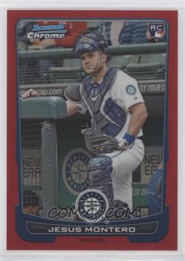 2012 Bowman Draft Picks & Prospects - Chrome - Red Refractor #30 - Jesus Montero /5